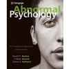 ALT FORMAT: ABNORMAL PSYCHOLOGY - INGETRATIVE APPROACH