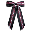 USA Bows Mo State Layered Maroon and Black Ribbon Clip-In Bow