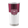 Logo Brands Bear Head Missouri State Maroon and White Tumbler