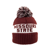 LogoFit Missouri State Infant Maroon and White Stocking Cap with Pom