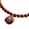 Baublebar Jamie Semi-Precious Maroon Beaded Necklace