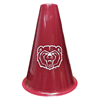 Jardine Bear Head Maroon Megaphone