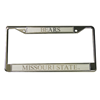 Missouri State Bears Etched License Frame