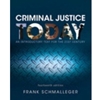 CRIMINAL JUSTICE TODAY REVEL CODE - OUT OF PRINT