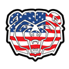 SDS American Flag Bear Head Vinyl Decal
