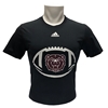 Adidas Football Bear Head Black Short Sleeve Tee