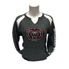 Champion Bear Head Ladies Charcoal Crew Neck