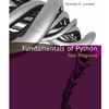 *FUND OF PYTHON: FIRST PROGRAMS*OLD ED*