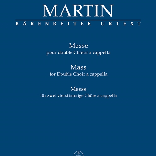 MASS FOR DOUBLE CHOIR (BA11315) *SATB