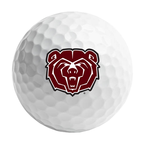 Missouri State Bookstore - Team Golf Bear Head Golf Ball Three Pack