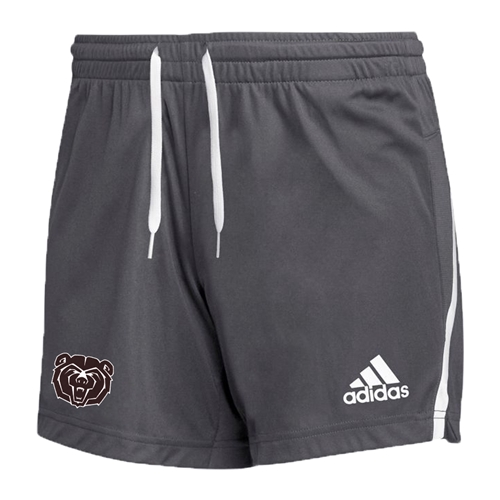 Missouri State Bookstore Adidas Bear Head Ladies Gray Shorts