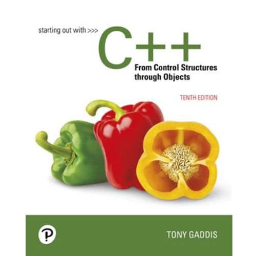 STREAMLINED CSC 131/232 STARTING OUT W/C++ CONTROL STRUCTURES FOR OBJECTS EBOOK