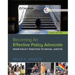 BECOMING AN EFFECTIVE POLICY ADVOCATE LL W CODE PKG