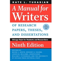 MANUAL FOR WRITERS OF RESEARCH PAPERS