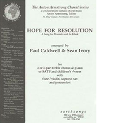 HOPE FOR RESOLUTION (W-34) *SATB