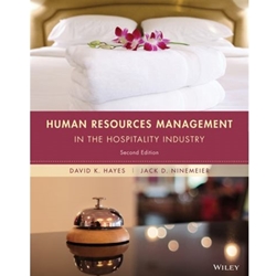HUMAN RESOURCES MGT IN THE HOSPITALITY IND