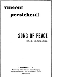 SONG OF PEACE (362-00130) *TTBB