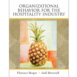 ORGANIZATIONAL BEHAVIOR FOR HOSPITALITY INDUSTRY