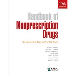 PHARM 7405 HANDBOOK OF NONPRESCRIPTION DRUGS