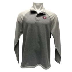 Charles River Men's Bear Head Grey Pullover