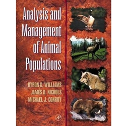 *OUT OF PRINT*ANALYSIS & MGT OF ANIMAL POPULATIONS