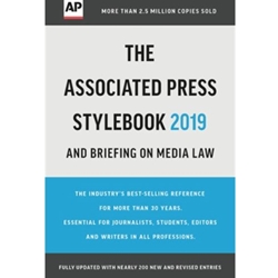 *OLD ED* AP STYLEBOOK 2019