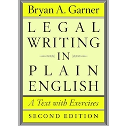 LEGAL WRITING IN PLAIN ENGLISH