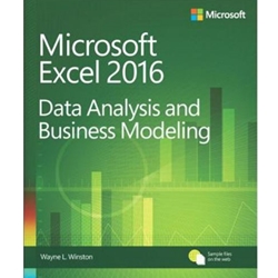 MICROSOFT EXCEL 2016 DATA ANALYSIS & BUSINESS MODELING