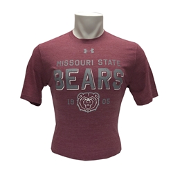 Under Armour Missouri State Bears Maroon Short Sleeve Tee