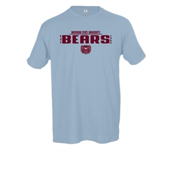 CI Sport Missouri State University Bears Light Blue Short Sleeve Tee