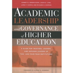 ACADEMIC LEAD & GOVERNANCE OF HIGHER ED