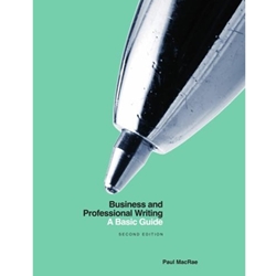 BUSINESS AND PROFESSIONAL WRITING: