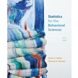 STATISTICS FOR THE BEHAVIORAL SCIENCES