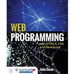 WEB PROGRAMMING WITH HTML5, CSS, & JAVASCRIPT