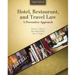 HOTEL RESTAURANT AND TRAVEL LAW