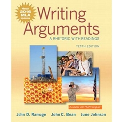 WRITING ARGUMENTS **OUT OF PRINT**