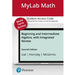 MYLAB-MATH 24MTH BEGIN & INTERM ALGEBRA ACCESS