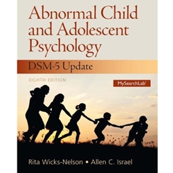 ABNORMAL CHILD & ADOLESCENT PSYCHOLOGY DSM-V UPDATE