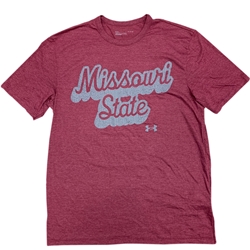 Missouri State Bookstore - Under Armour Maroon Missouri State Short Sleeve