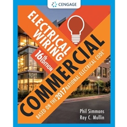 ELECTRICAL WIRING: COMMERCIAL (W/BLDG PLANS ONLY-5 SHTS)