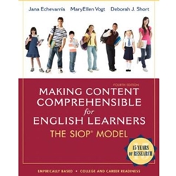 *OLD ED*MAKING CONTENT COMP FOR ENG LEARNERS: SIOP MODEL