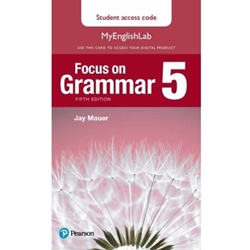 FOCUS ON GRAMMAR 5 MYENGLISHLAB ACCESS