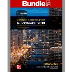 COMPUTER ACCOUNTING WITH QUICKBOOKS 2018 W CONNECT