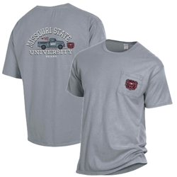 Comfort Wash Tailgate Pride Short Sleeve Tee with Pocket