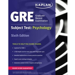 GRE SUBJECT TEST: PSYCHOLOGY