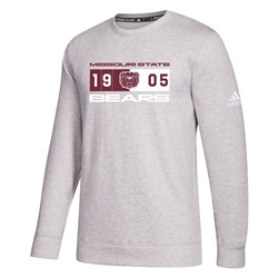 Adidas Missouri State 1905 Bears Oxford Crew Neck