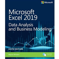 EXCEL 2019 DATA ANALYSIS AND BUSINESS MODELING