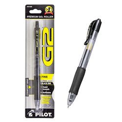 G2 Gel Roller Black Ink Pen