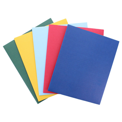 Assorted Color Folder with Pockets Only