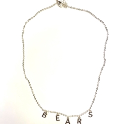 Emerson Street BEARS Silver Necklace